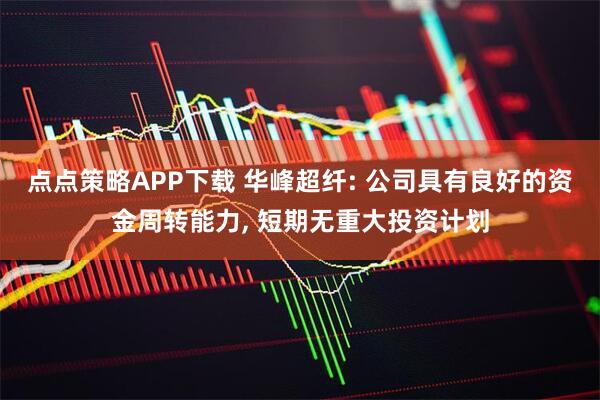 点点策略APP下载 华峰超纤: 公司具有良好的资金周转能力, 短期无重大投资计划